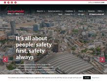 Tablet Screenshot of ganymedesolutions.co.uk